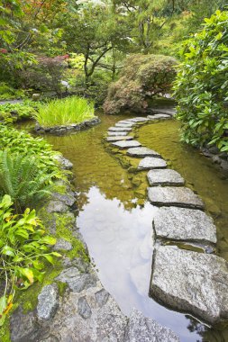 Stone footpath. clipart