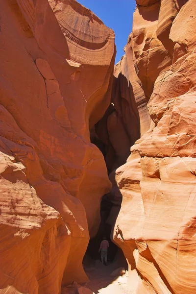 Input in a canyon. — Stock Photo, Image