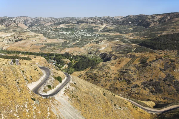 ヨルダンとの国境のイスラエル共和国の山 — ストック写真