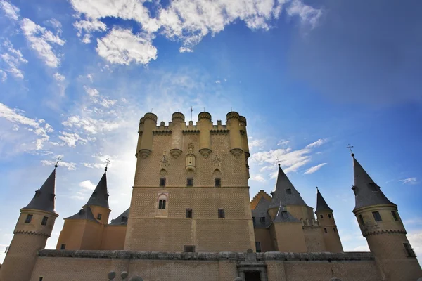 Palácio medieval espanhol — Fotografia de Stock