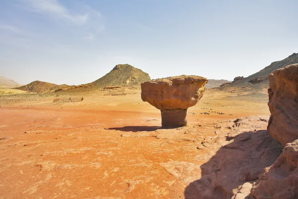 Naturally monument from sandstone "mushroom" — Stock Photo, Image