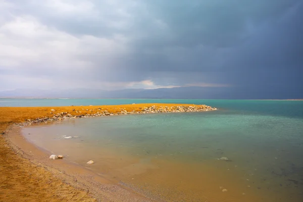 Das einzigartige tote Meer. — Stockfoto