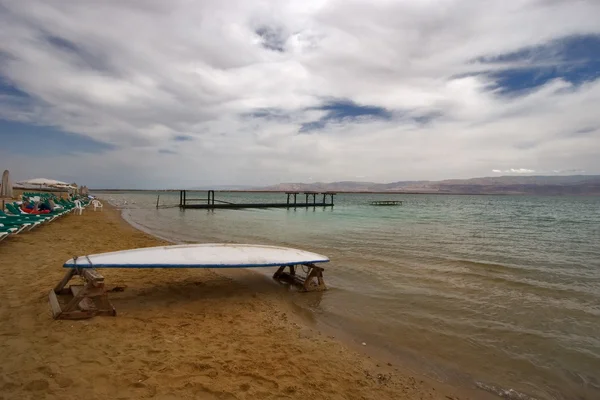 Ветер на Мертвом море — стоковое фото