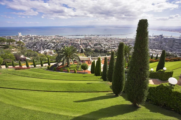 Stock image Bahay gardens and Mediterranean sea