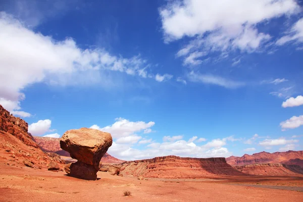 El desierto de piedra de arenisca roja — Foto de Stock
