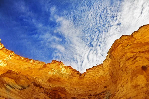 Ściany kanionu z piaskowca — Zdjęcie stockowe