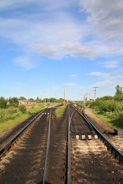 Spoorweg Stockfoto