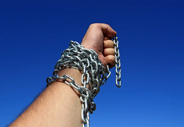 Hand chain — Stock Photo, Image