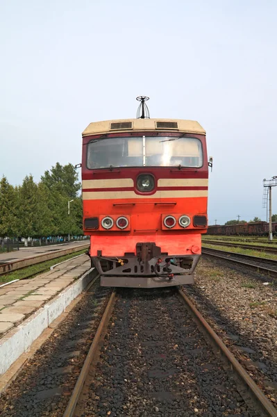 Locomotora diesel — Foto de Stock