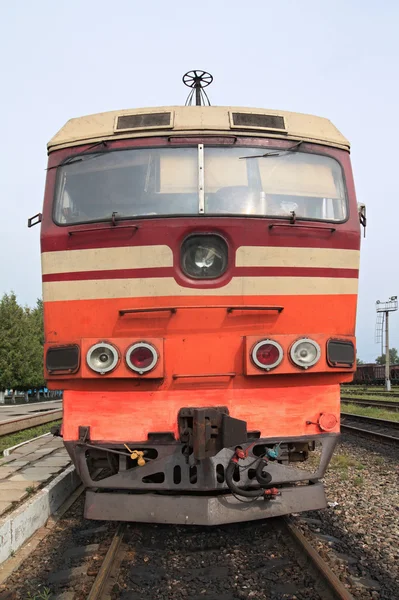 Locomotora diesel —  Fotos de Stock
