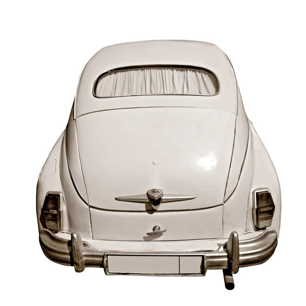 Retro car on white background — Stock Photo, Image