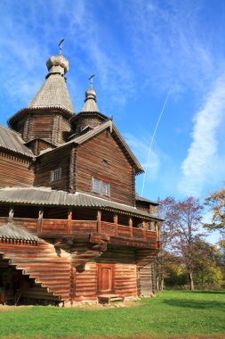 Wooden chapel clipart