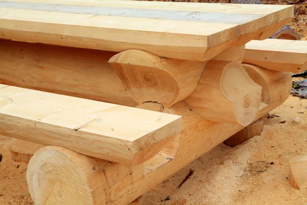 Мебель из дерева — стоковое фото