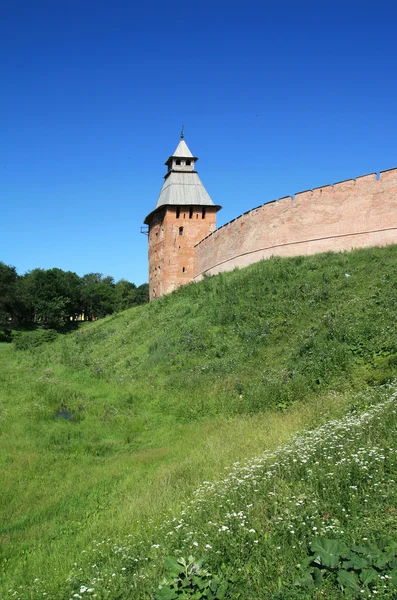 Věž na staré pevnosti — Stock fotografie