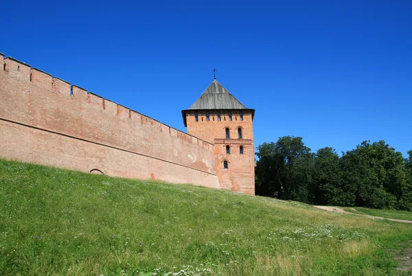 Башня старой крепости — стоковое фото