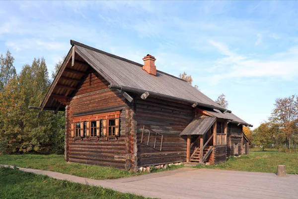 Wooden buildings — Stock Photo, Image