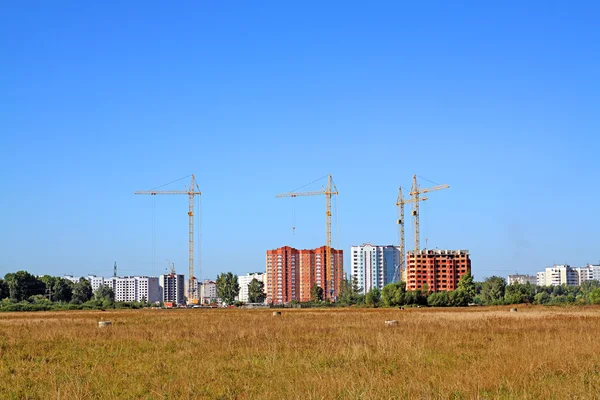 Construction of the new houses — Stock Photo, Image