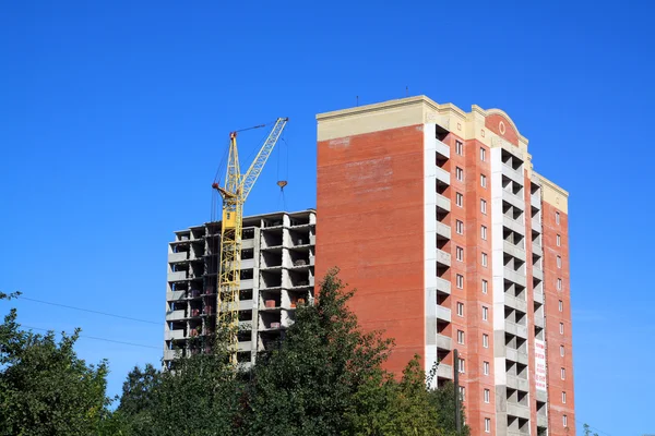 stock image Construction of the new houses