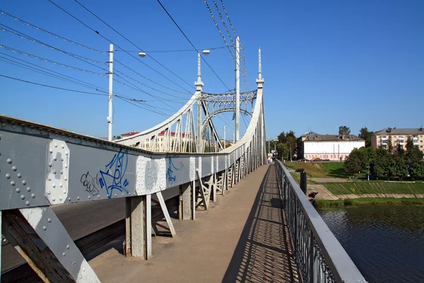 Jembatan mobil kota — Stok Foto