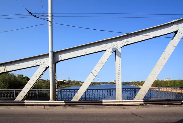 stock image Town car bridge