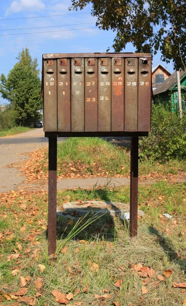 Old mailboxes — Stock Photo, Image