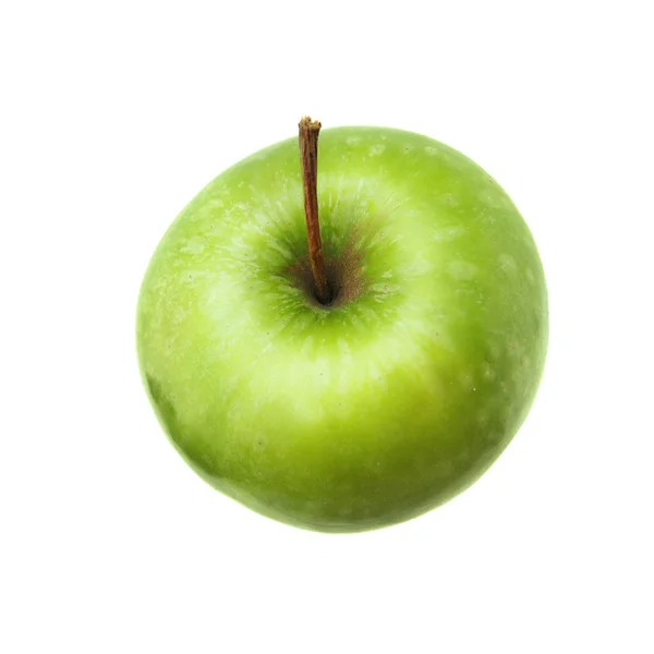 Măr pe alb — Fotografie, imagine de stoc