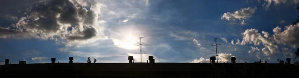 stock image City roofs