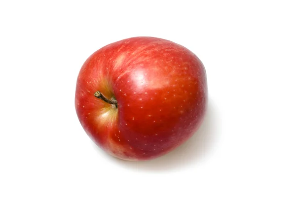 Apple на белом — стоковое фото