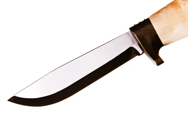 Нож на белом — стоковое фото