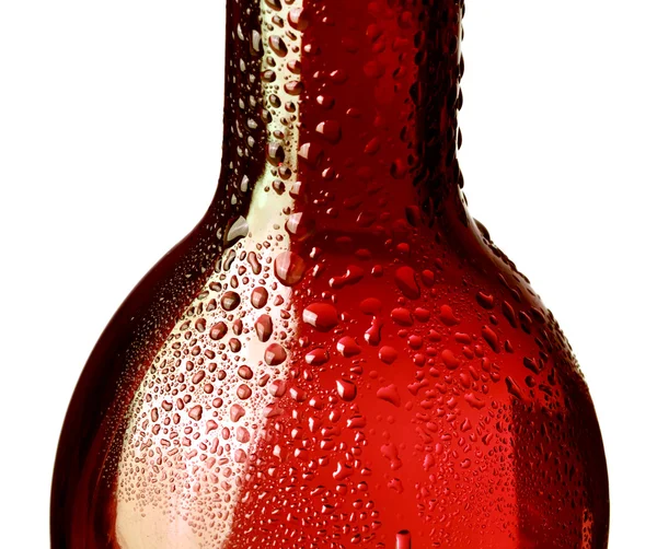 Botella con gotas de agua —  Fotos de Stock