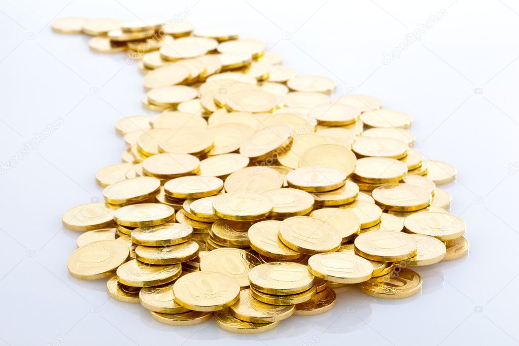 Heap of Gold Coins.
