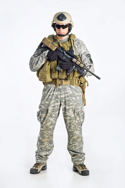 SWAT команди офіцер — стокове фото