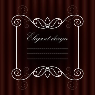 Elegant frame clipart