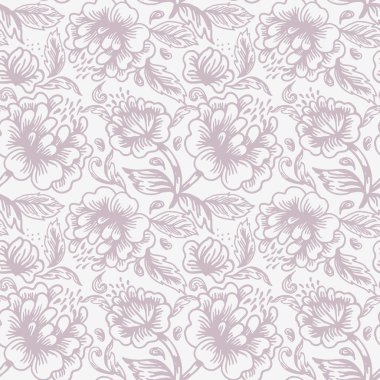 Floral seamless pattern clipart