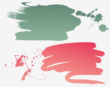 Vector grunge brushes clipart