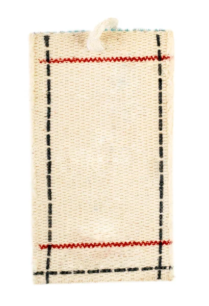 Чистые ткани, завязанные ниткой — стоковое фото