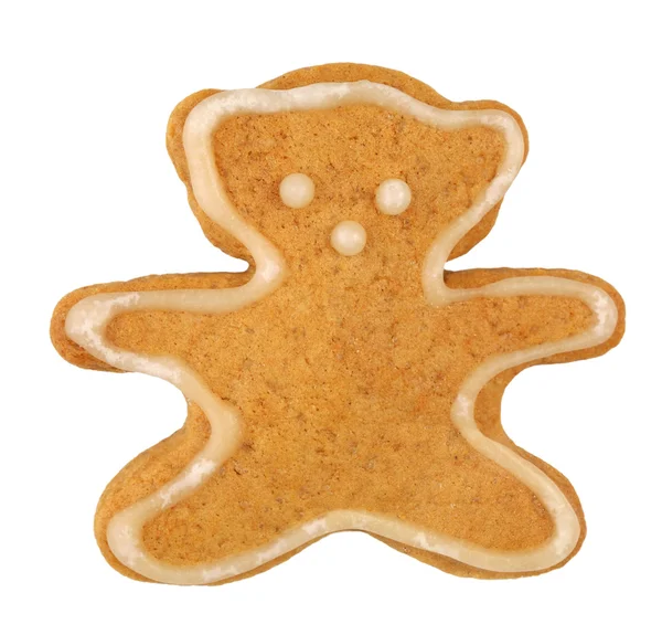 Christmas gingerbread on white background — Stock Photo, Image