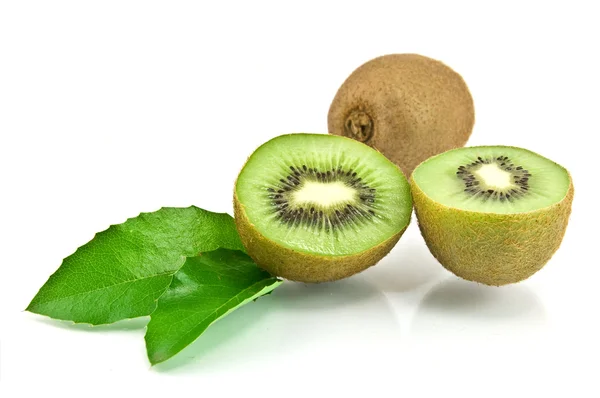 Kiwi fruit on white background — Stock Photo, Image