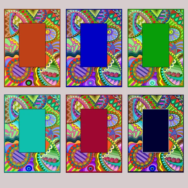 Paisley-Rahmen — Image vectorielle