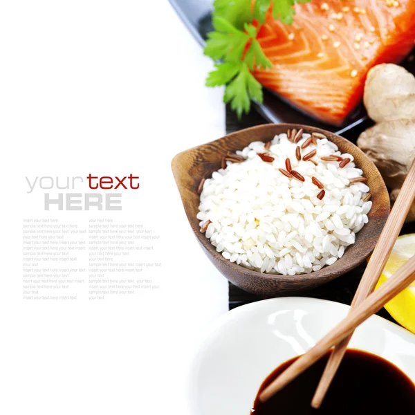 Ingredienti asiatici tradizionali — Foto Stock