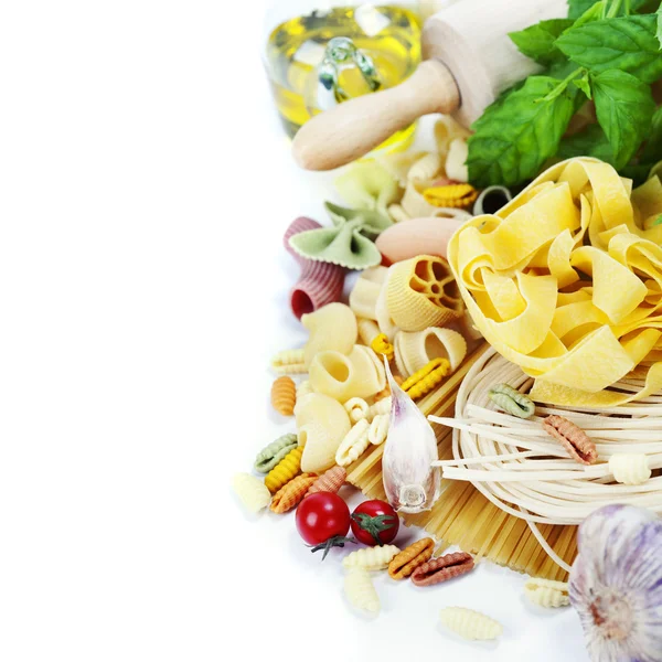 Samenstelling van pasta — Stockfoto
