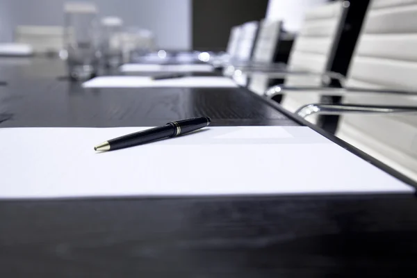 Stock image Meeting room interior with table