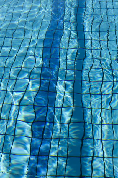 Swimming pool lanes — Stock Photo, Image