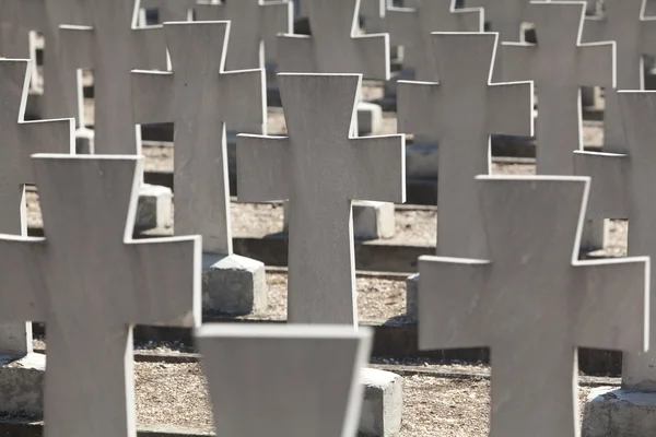 盟军的坟场 — 图库照片
