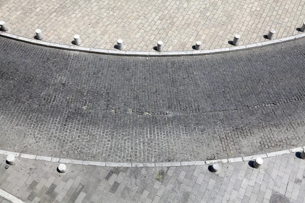 Stara droga betonowa — Zdjęcie stockowe