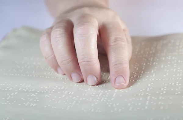 stock image Braille method