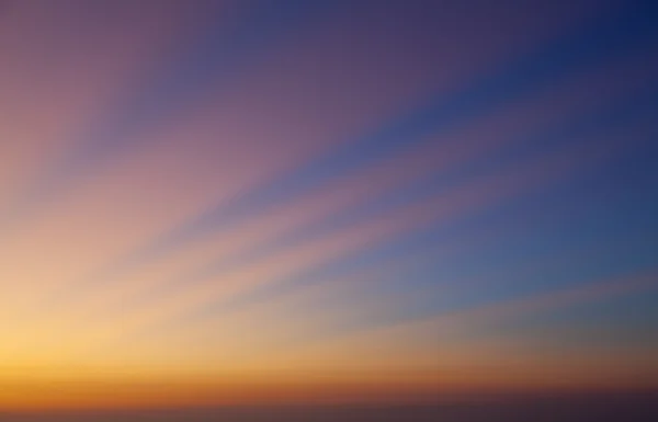 태양의 마지막 광선 — 스톡 사진