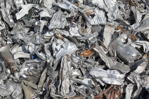 Aluminio para reciclaje — Foto de Stock