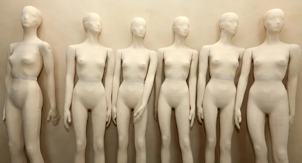 Manequins sem roupa — Fotografia de Stock