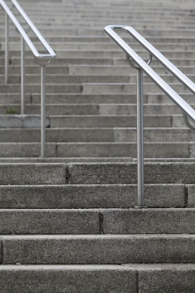 Beton açık merdivenler — Stok fotoğraf
